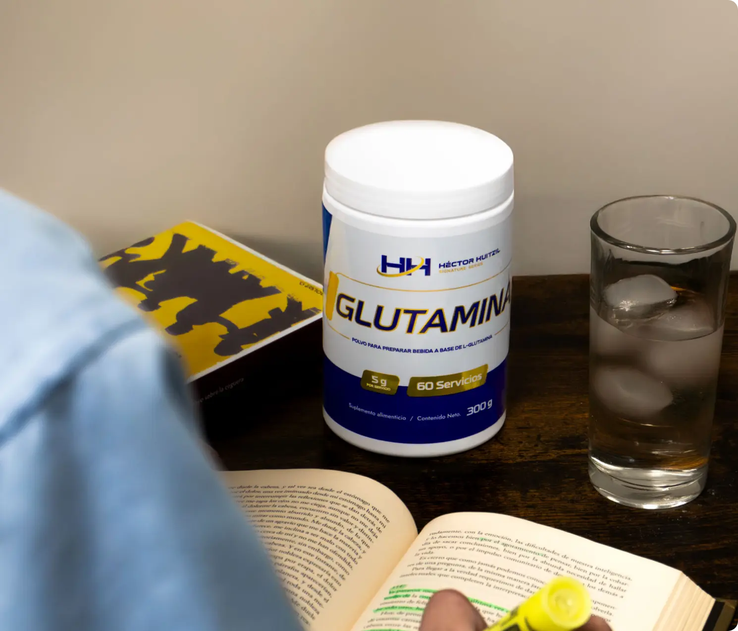 Cómo tomar L-glutamina aminoácido recuperación