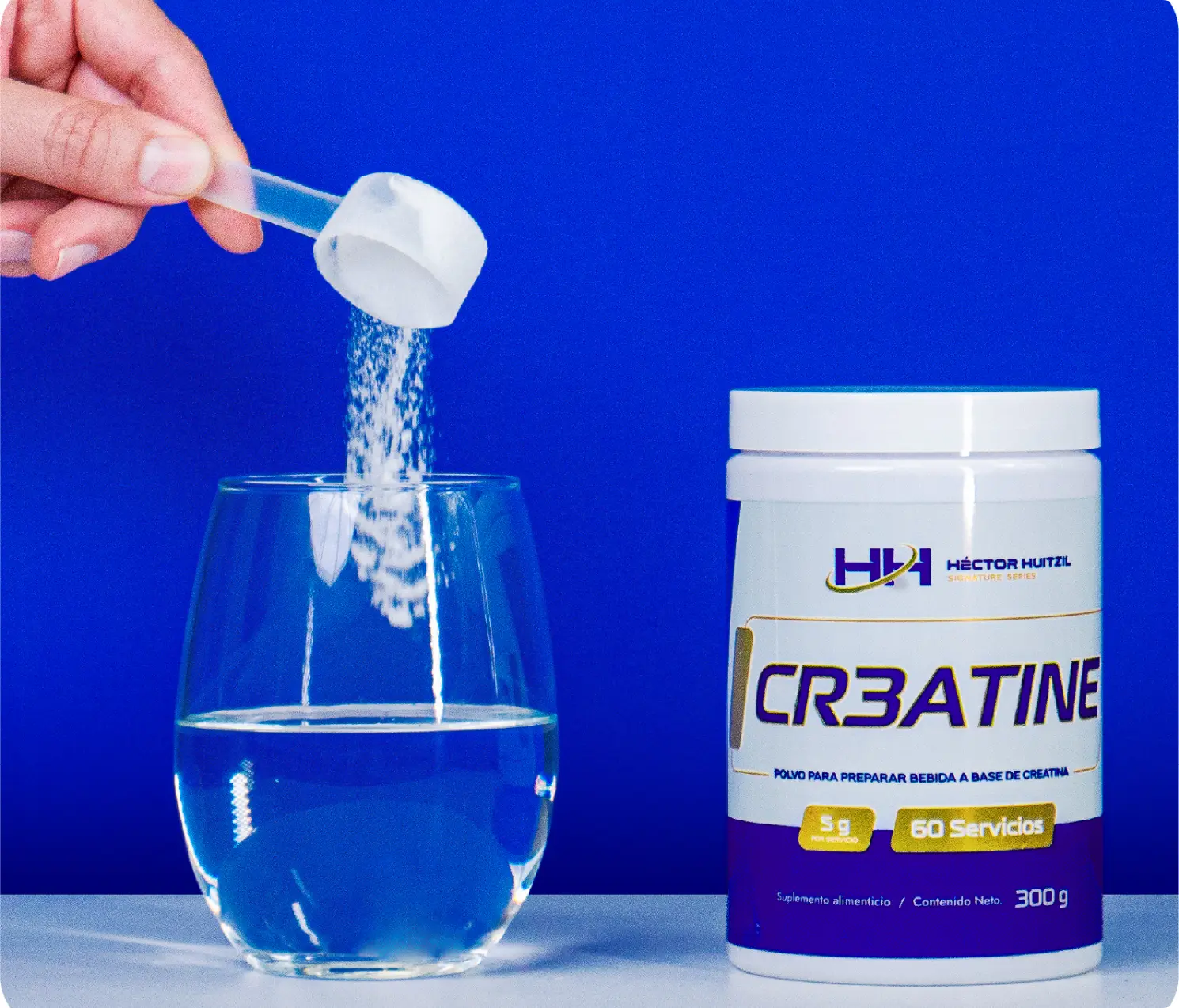 Instrucciones de uso Creatina 300g