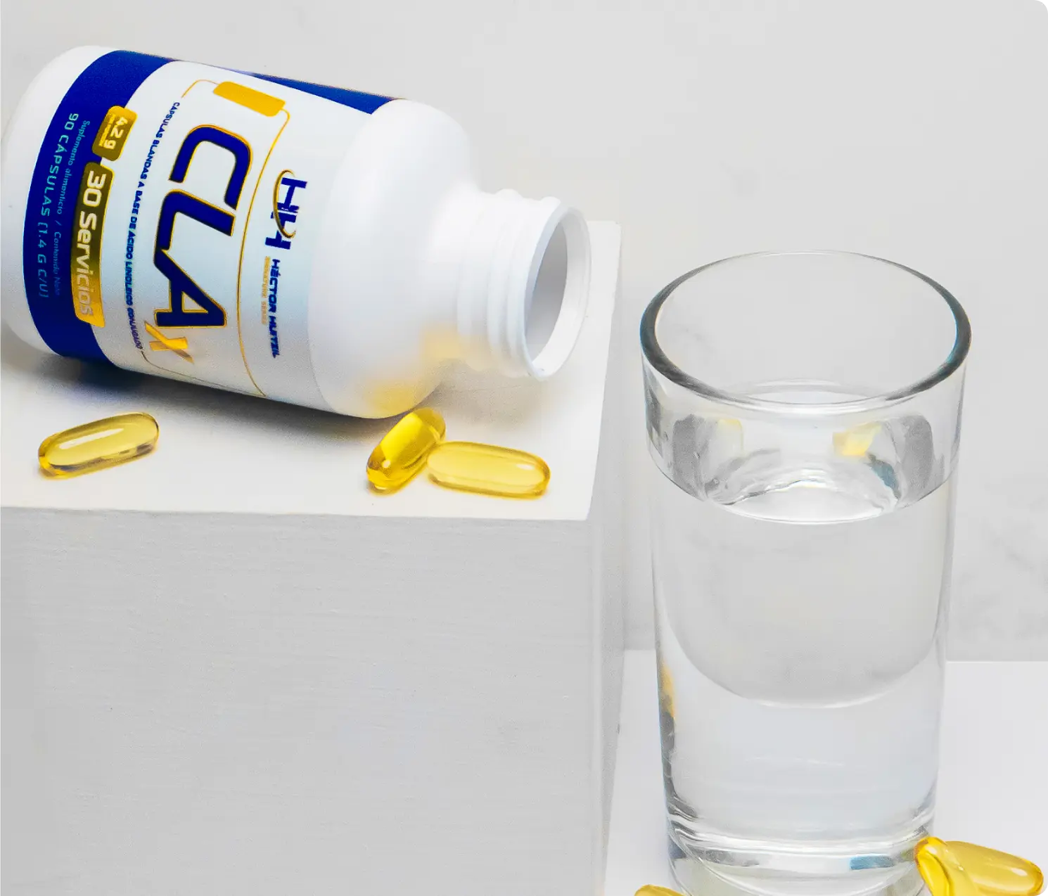 Cómo tomar CLA 90 cápsulas suplemento quemador