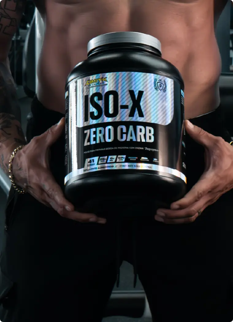 ISO-X Zero Carbs - Proteína aislada sin carbohidratos para déficit calórico y definición muscular