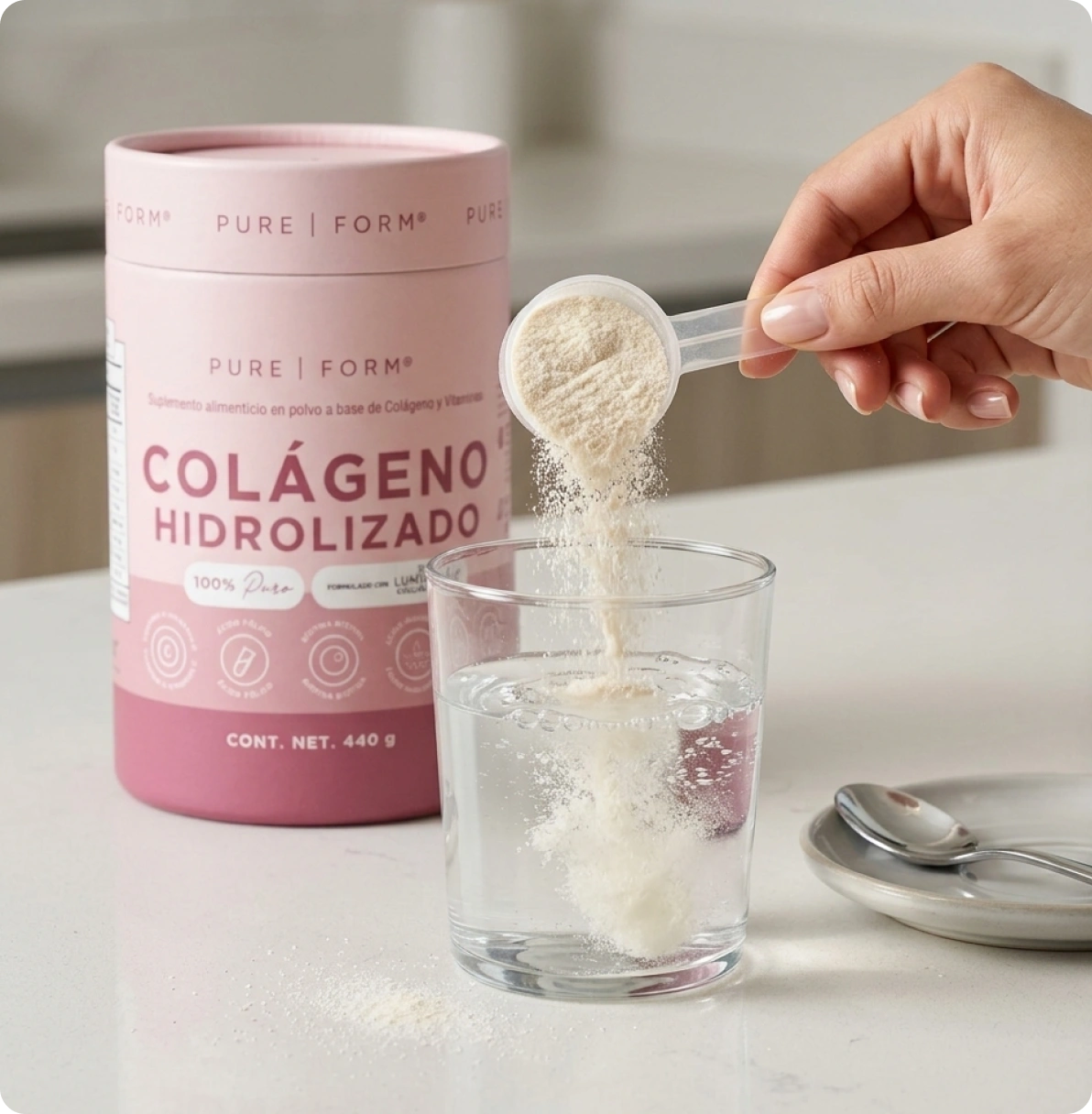 Cómo preparar tu Colágeno Hidrolizado Pure Form