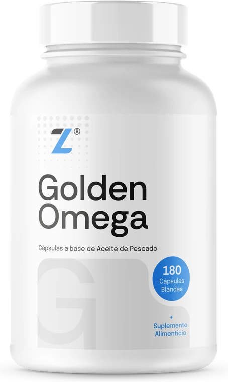 Bote de Golden Omega, 180 cápsulas blandas de aceite de pescado