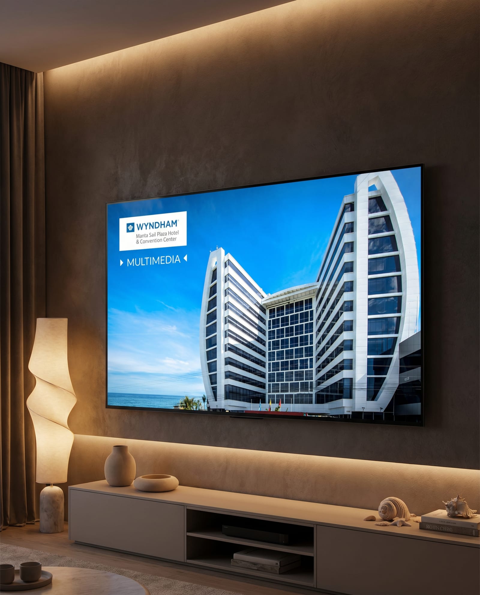 Wyndham Sail Plaza — Multimedia · TV · VigoStudio