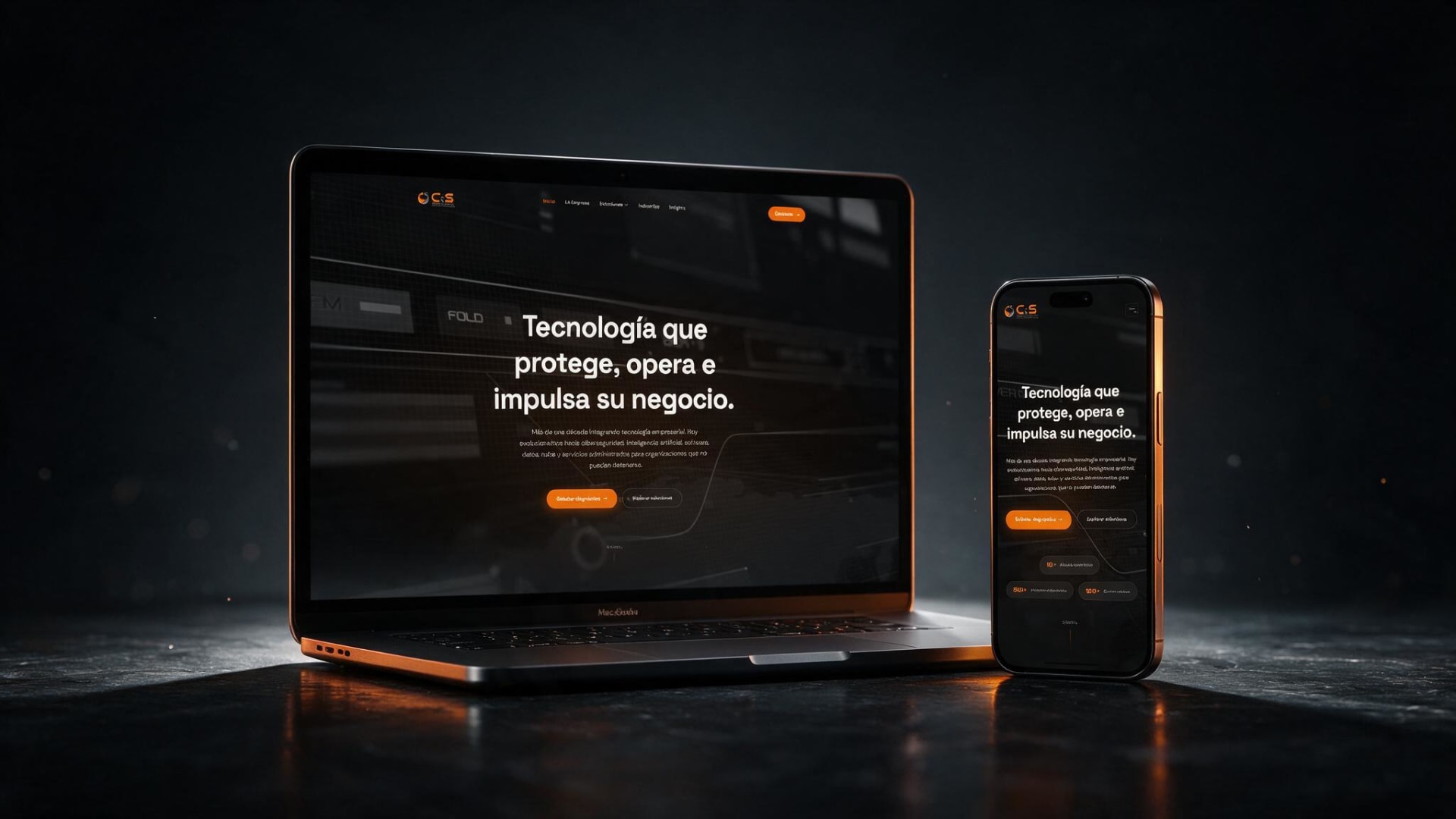 Web · Technology · Cybersecurity for C&S Technology (CST) — VigoStudio digital agency