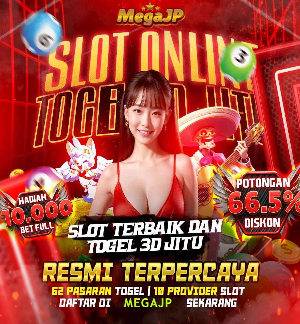MEGAJP : Link Resmi Situs Bandar Casino Online Depo 10 rb Bonus 100