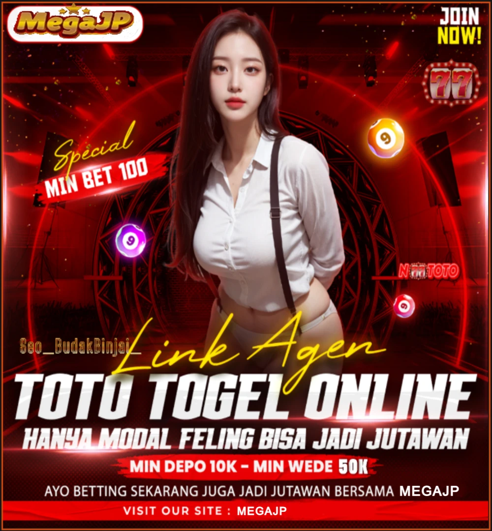MEGAJP : Promo Terbesar Situs Toto Slot Gacor Resmi Hari Ini Bet 200 RTP Terupdate image 1