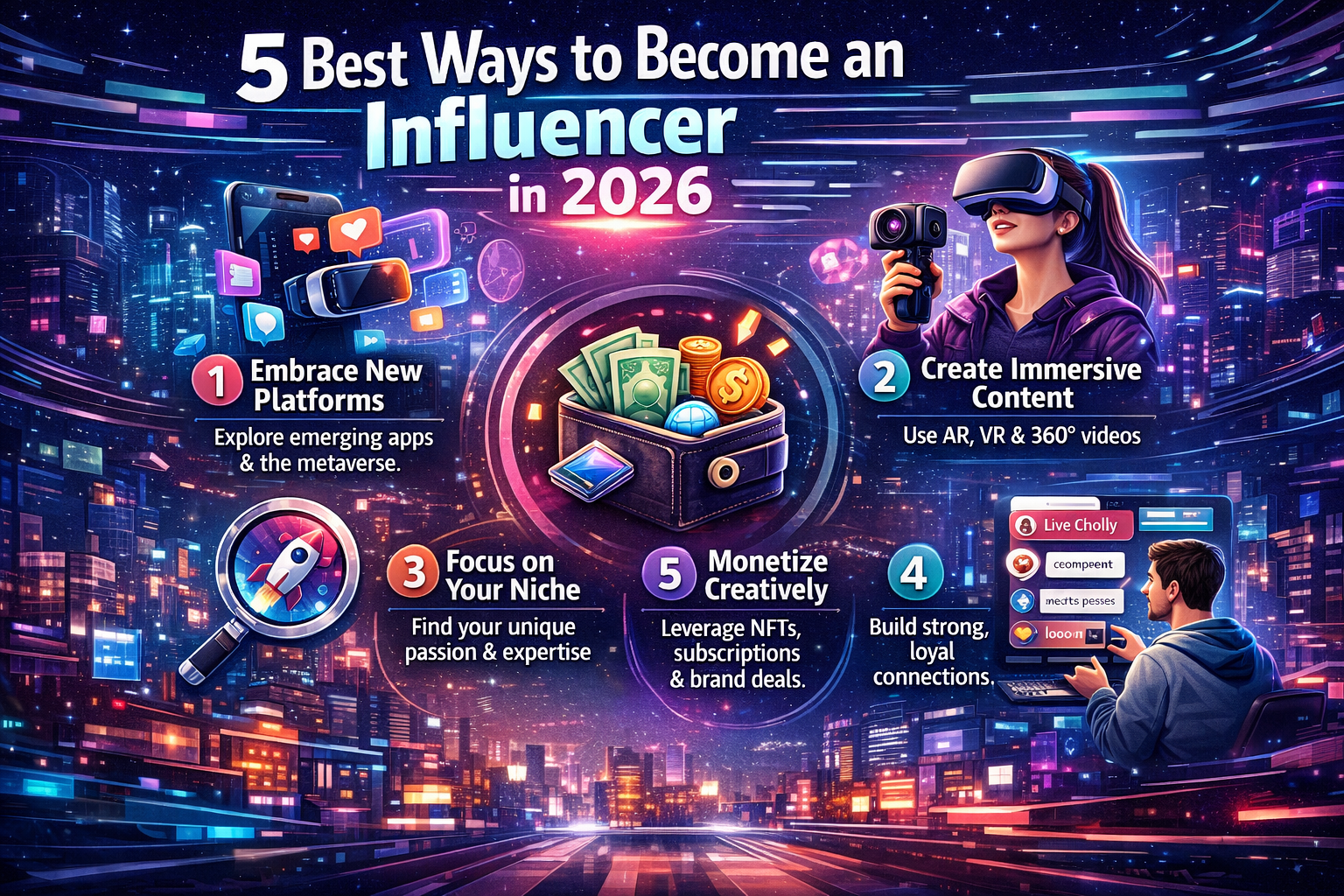 Best way to  Become an Influencer in 2026