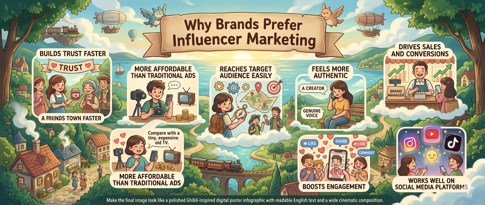 Why Brands Prefer Influencer Marketing