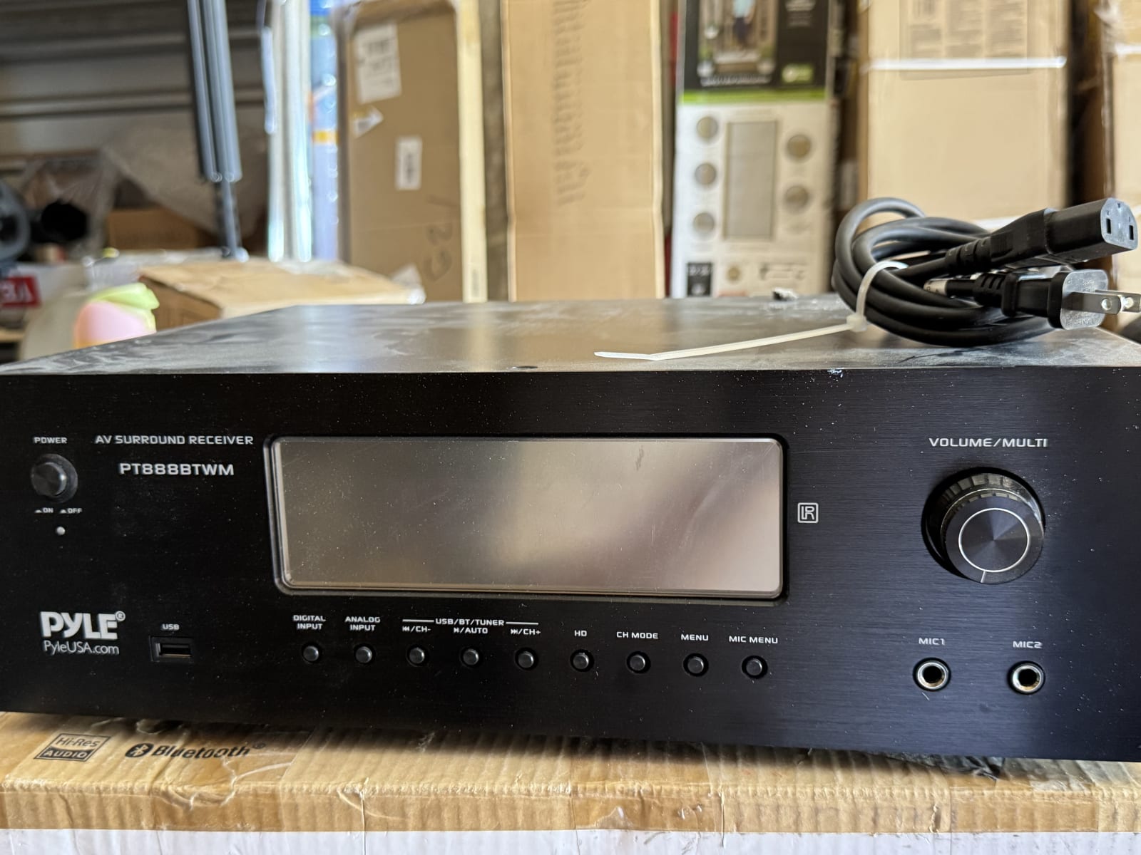 1000W 5.2-Ch Home Theater Receiver 4K UHD Bluetooth
