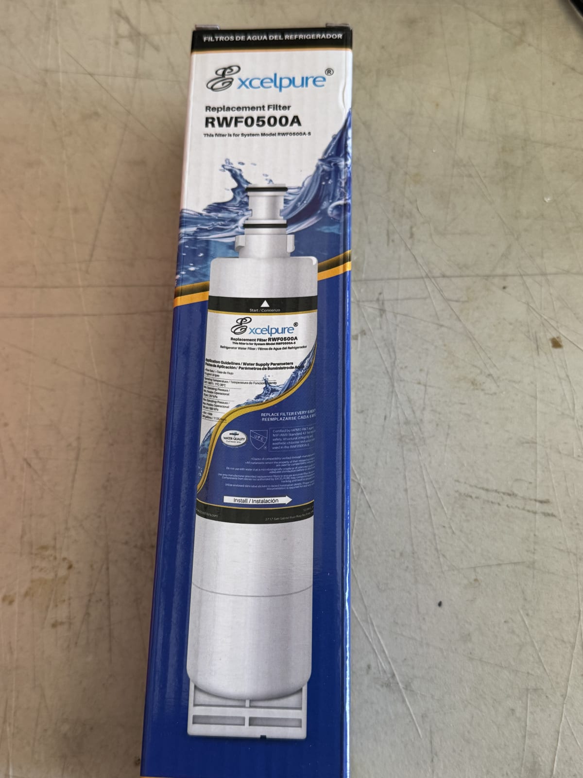 EXCELPURE 4396508 Replacement For Whirlpool EDR5RXD1 4396510, KitchenAid 4392857, EveryDrop FILTER 5, Kenmore 9010, NL240 LC400V WF285 R-901