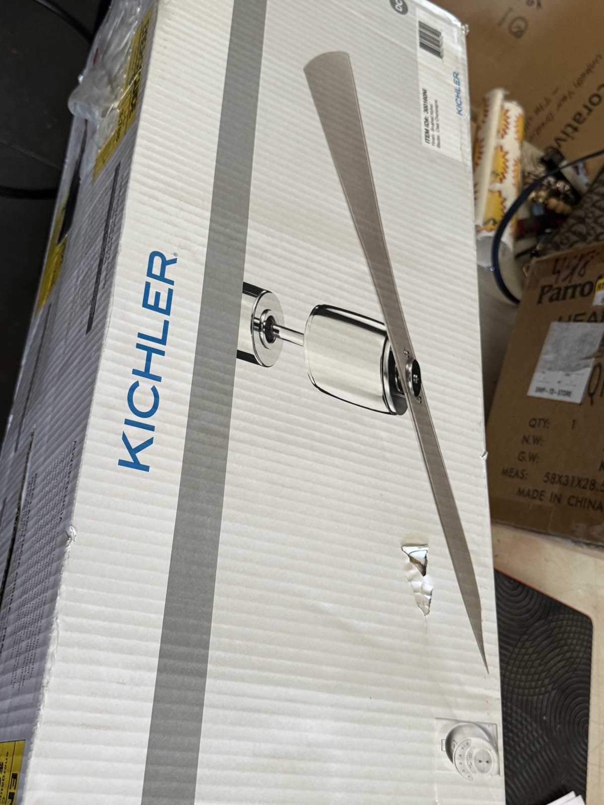 Kichler Ferron 60” ceiling fan
