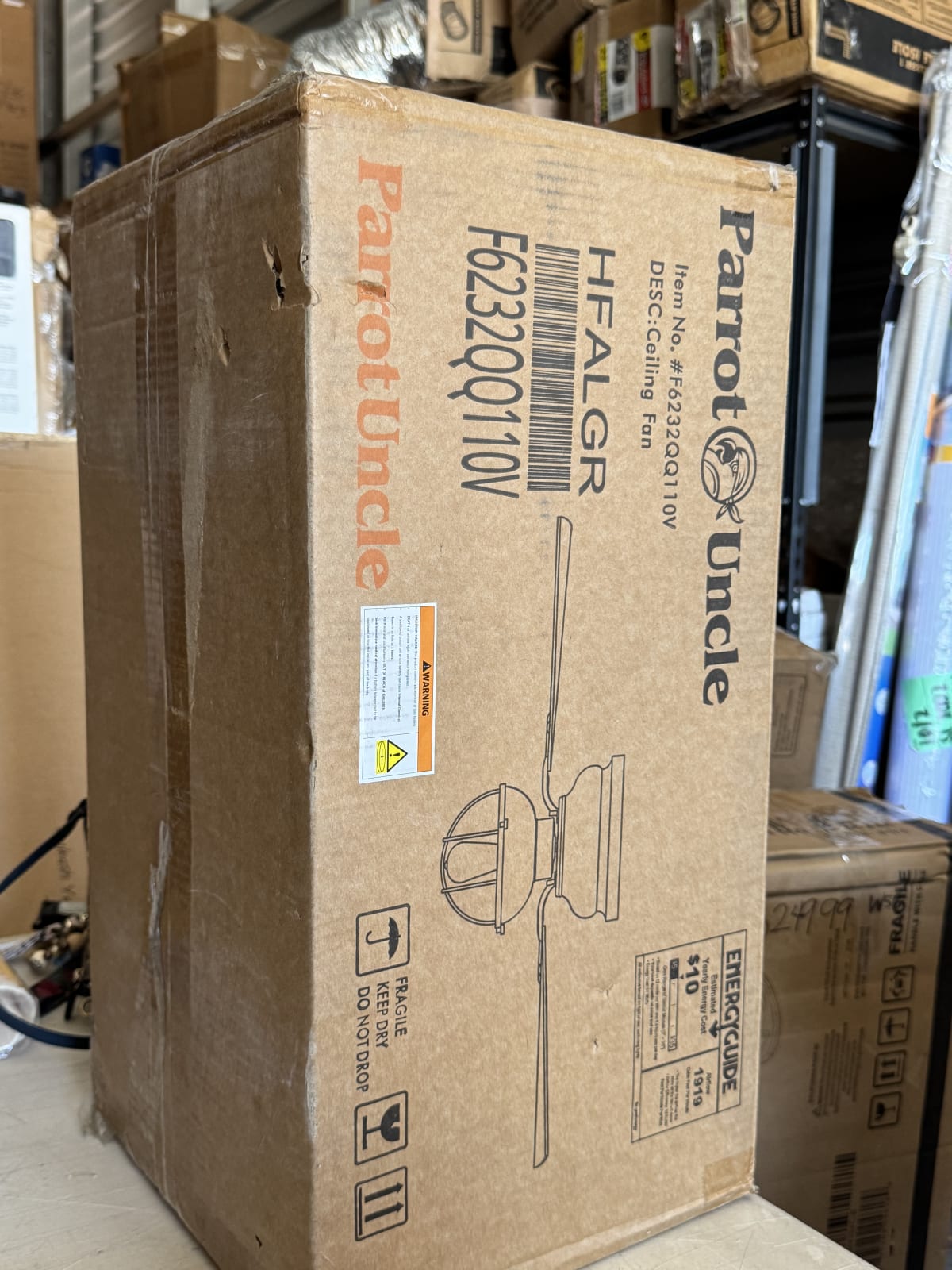 The Parrot Uncle F6232QQ110V