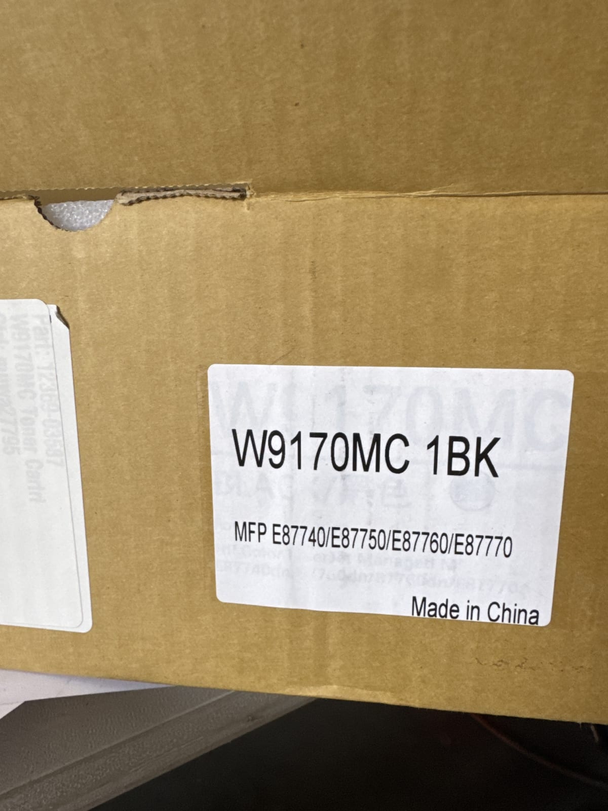 Original HP W9170MC High Yield Black Toner Cartridge