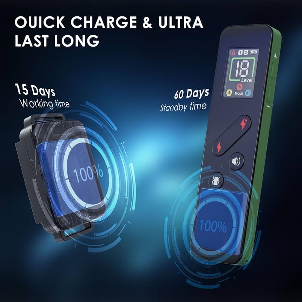 Cat Training Collar Cat Bark Collar with Remote Electric Cats Shock Collar 3300FT IP67 Waterproof 3 Training Modes Beep Vibration Shock Mode
