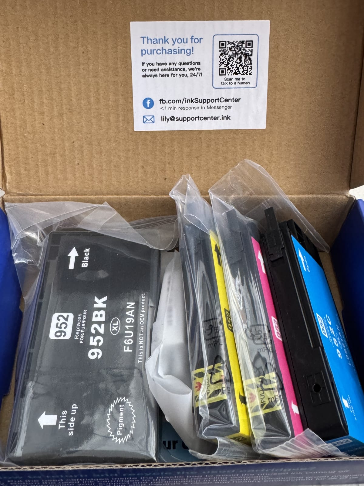 Colorfly 952XL Ink Cartridges Combo Pack Replacement For HP 952 XL Ink Cartridges To Use With HP Officejet Pro 8710 7740 8720 8702 8210 7720