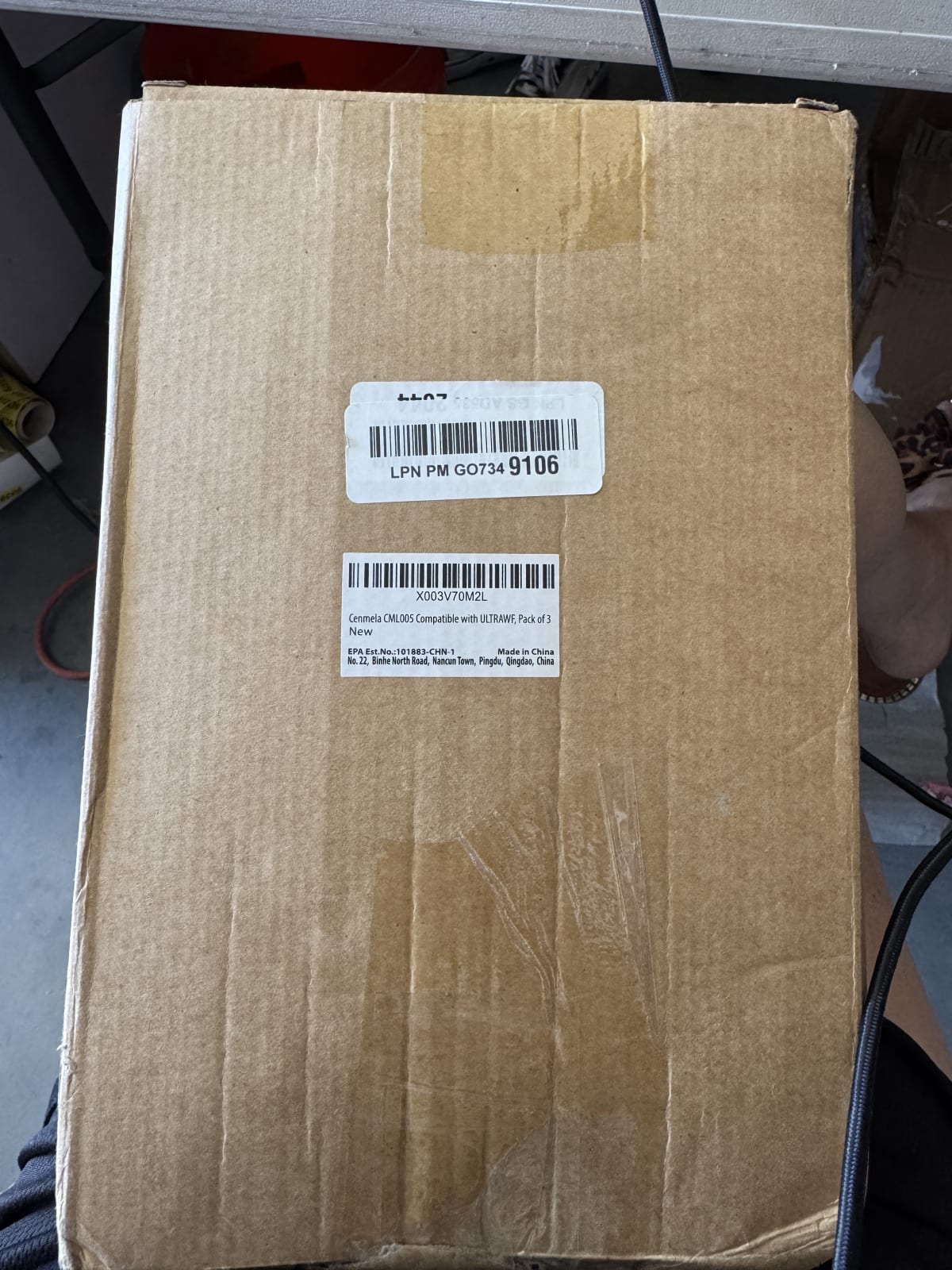 Compatible with Frigidaire ULTRAWF, Pure Source Ultra, Kenmore 9999, 469999, 46-9999, A0094E28261, Height 11 inches, pack of three