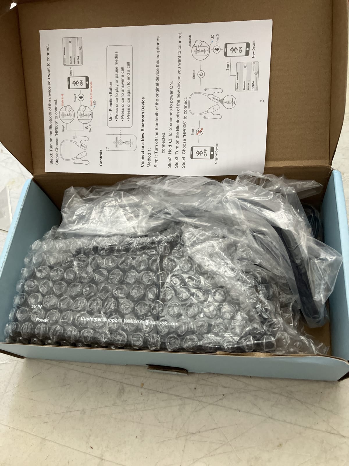 HP006 Bluetooth Earphones Hearing Amplifier - Nellis Liquidation