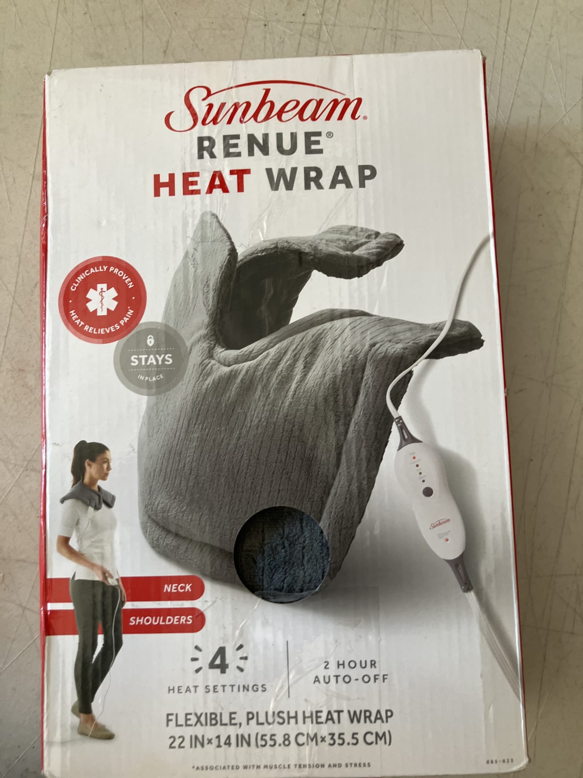 Sunbeam Renew Heat Wrap - Electric Neck & Shoulder Warmer