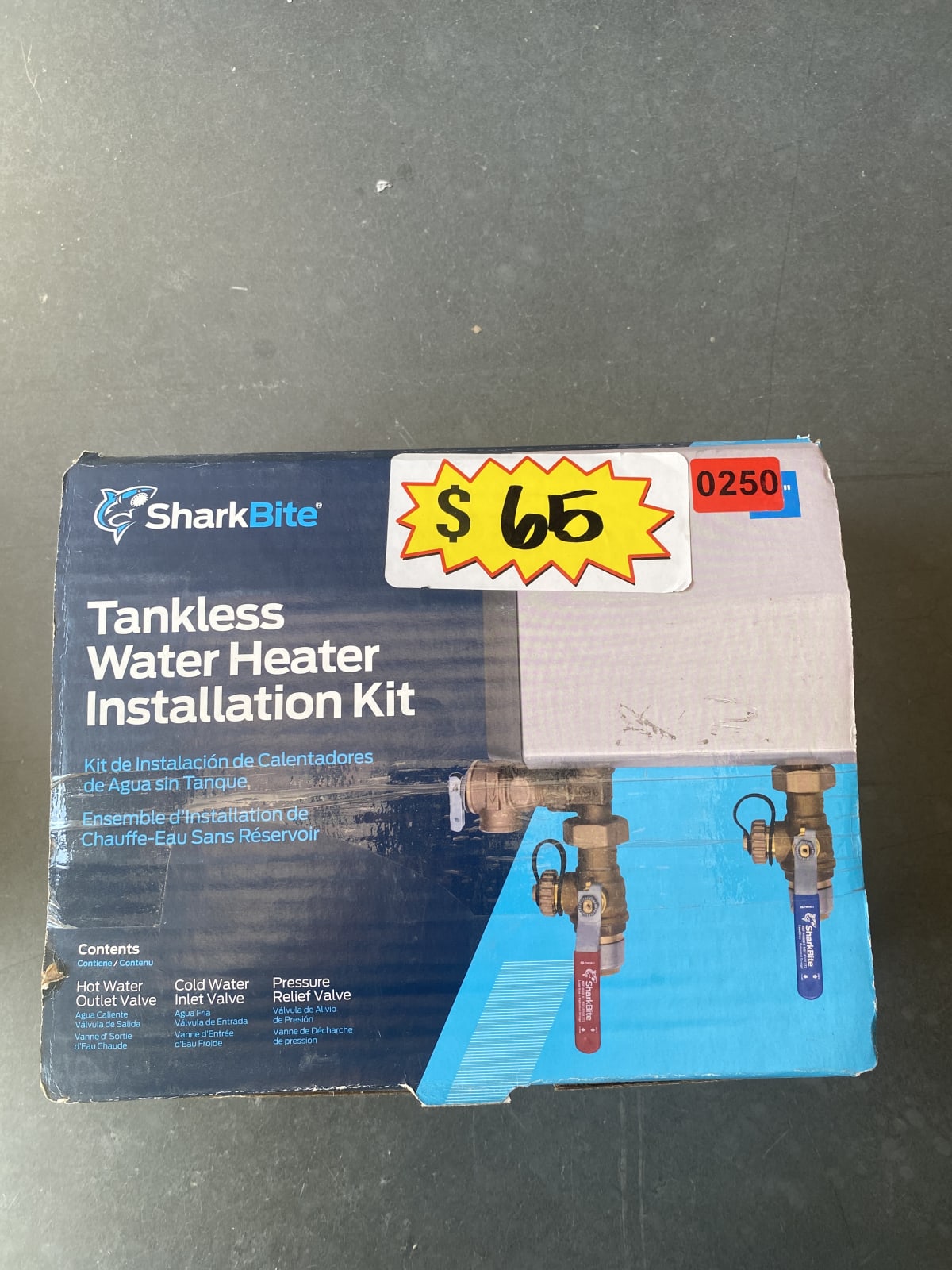SharkBite Tankless Water Heater Installation Kit