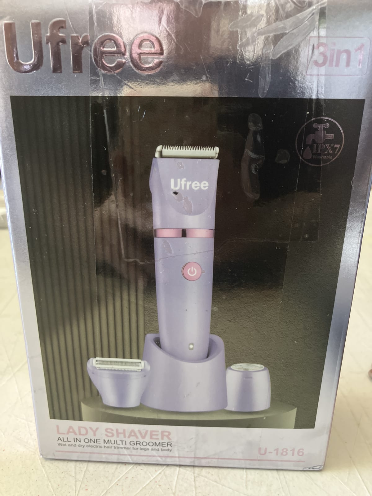 Ufree 3-in-1 Lady Shaver Multi Groomer U-1816