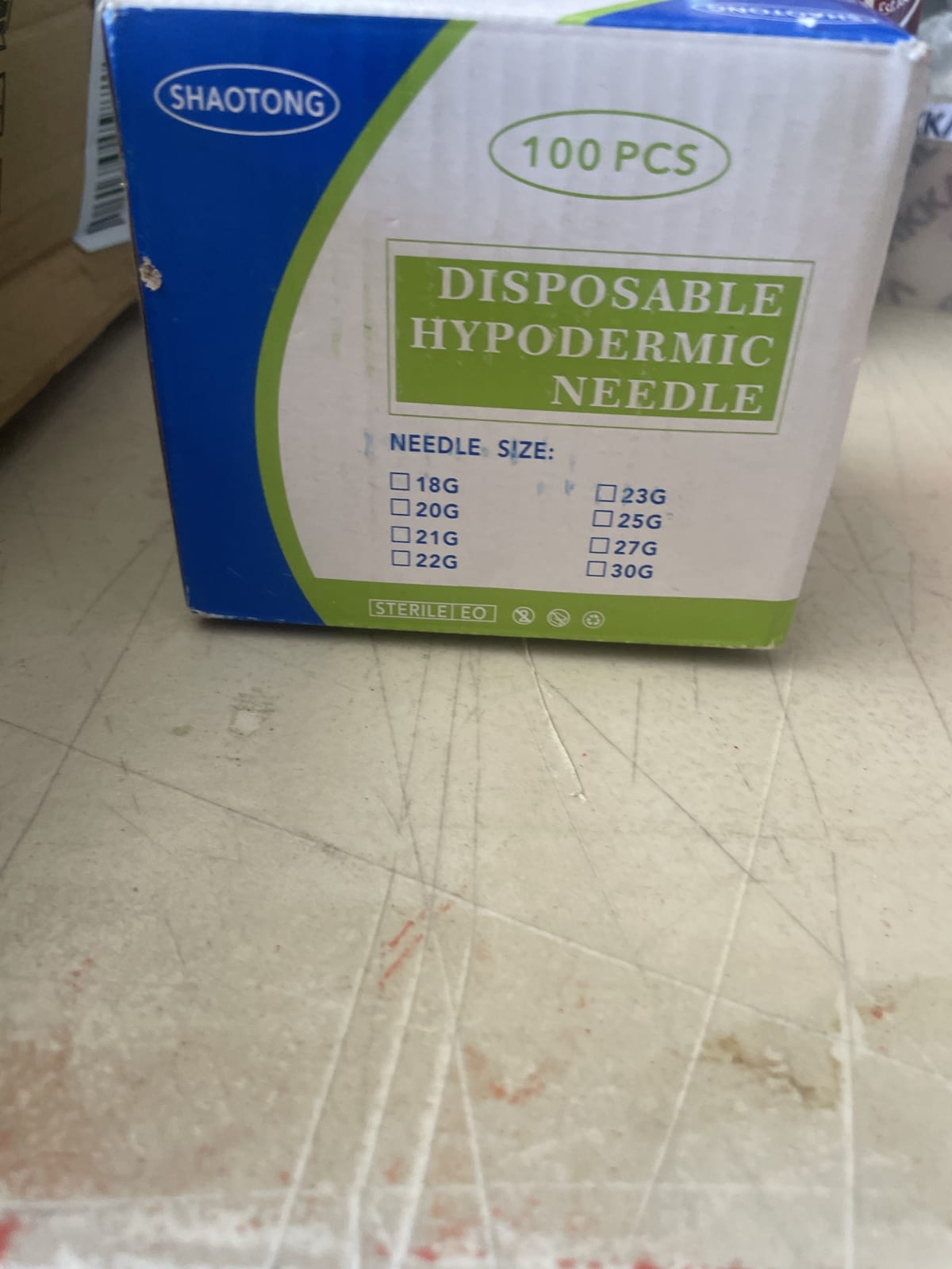 Shaotong Disposable Hypodermic Needles - 100 Pcs