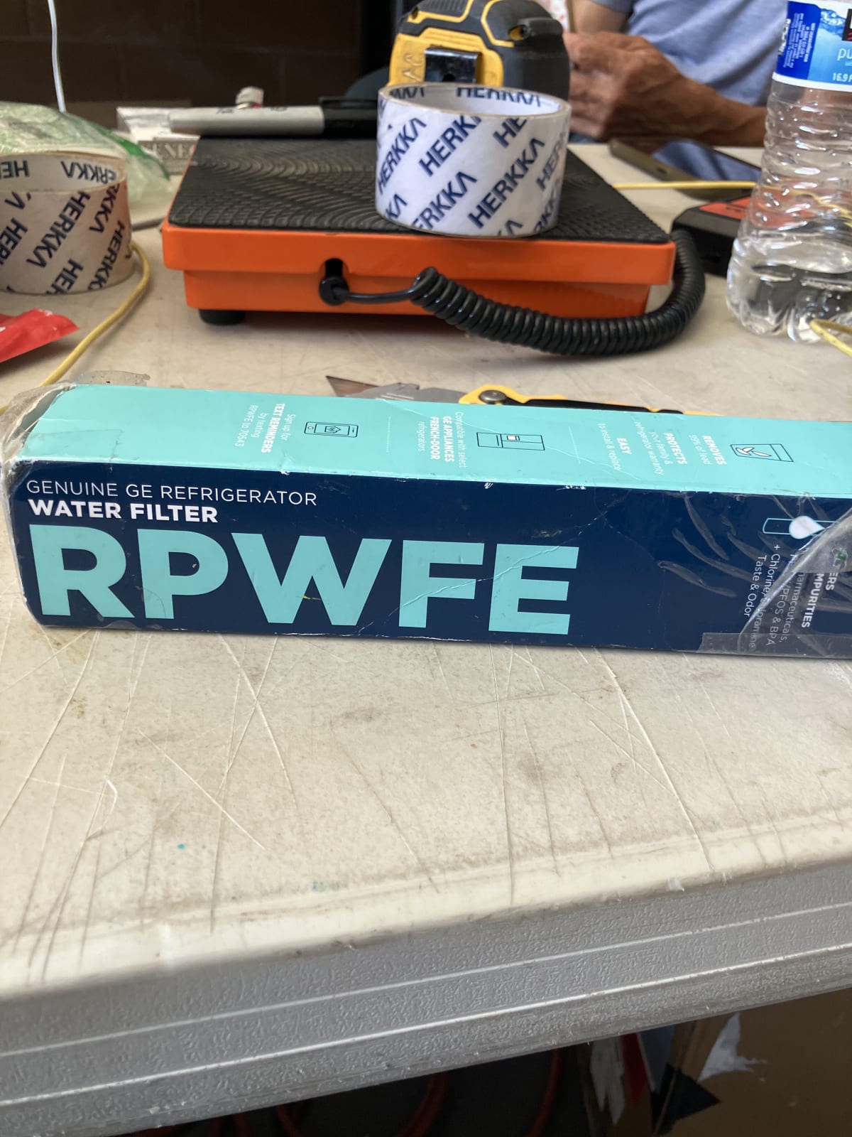 GE RPWFE Refrigerator Water Filter