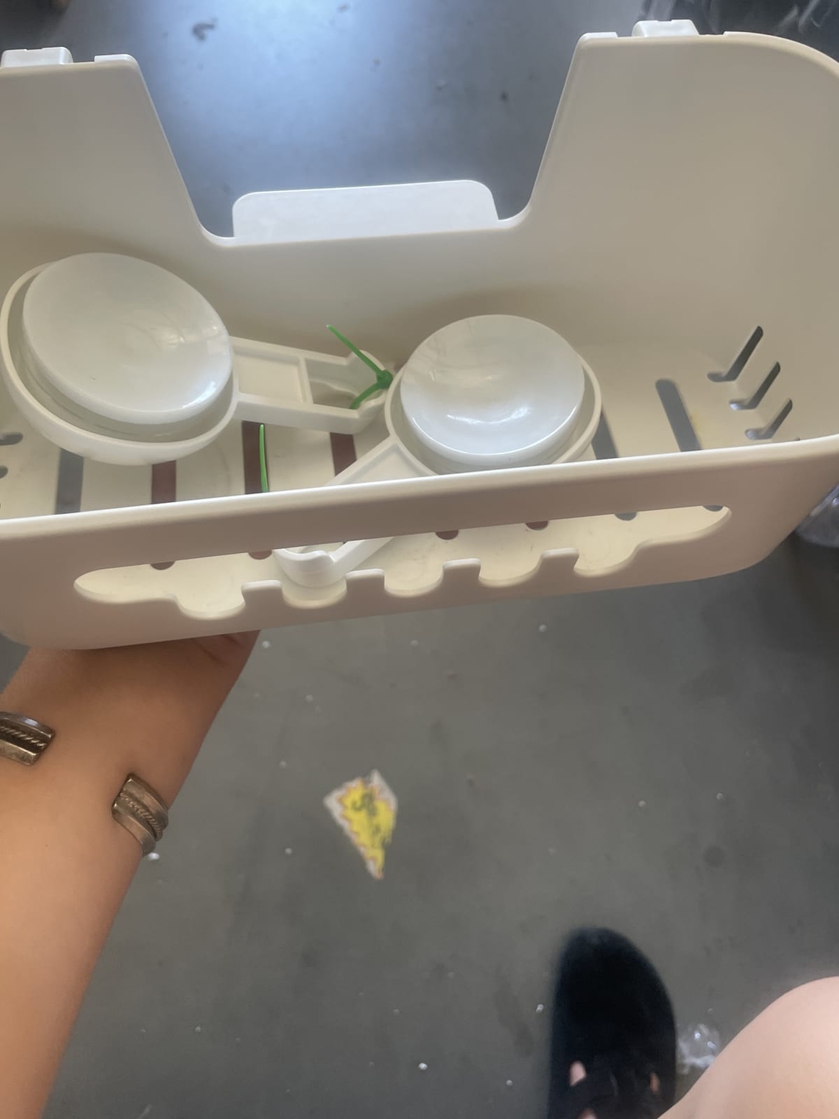 Plastic Kitchen Utensil Holder with Lids
