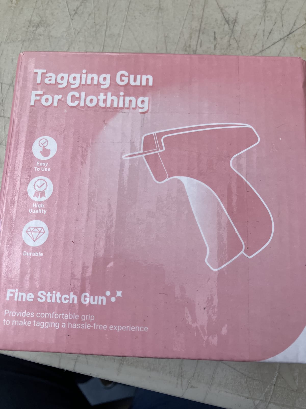 Fine Stitch Tagging Gun for Clothing - Easy to Use & Durable