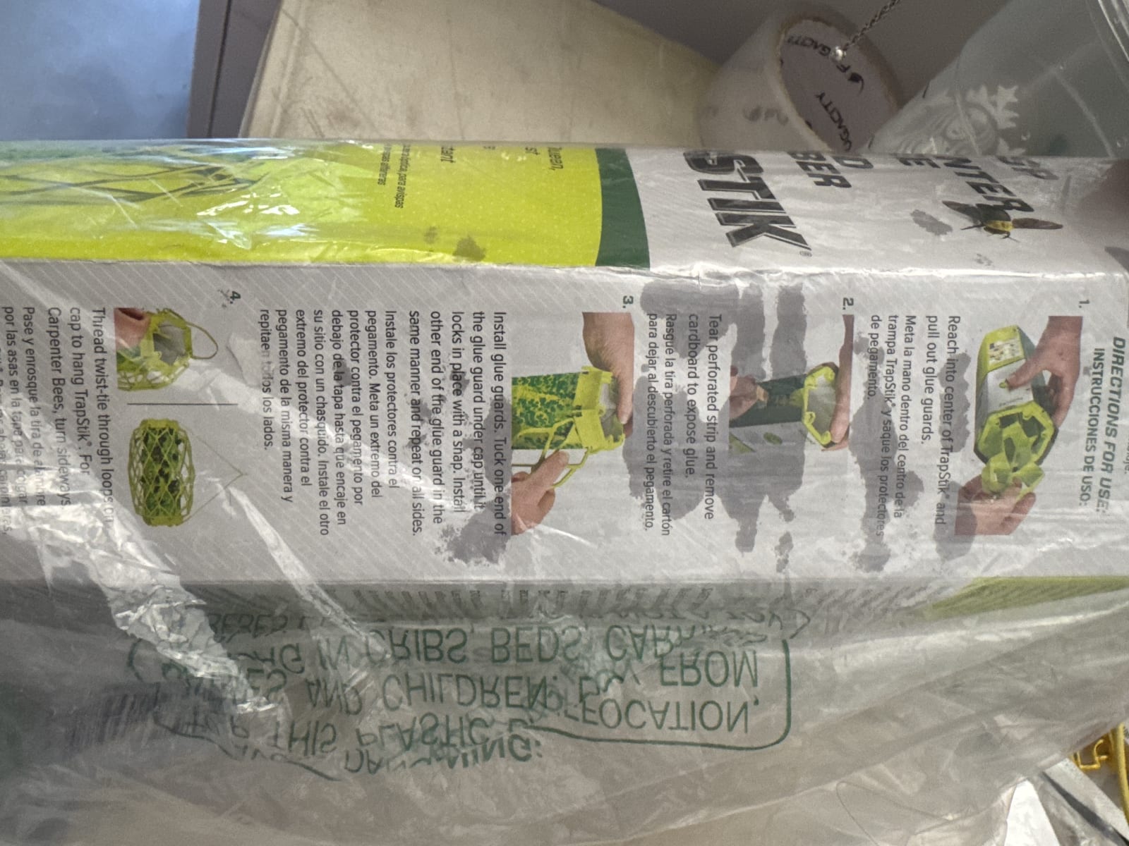 Rescue TrapStik for Wasps, Carpenter Bees, and Mud Daubers