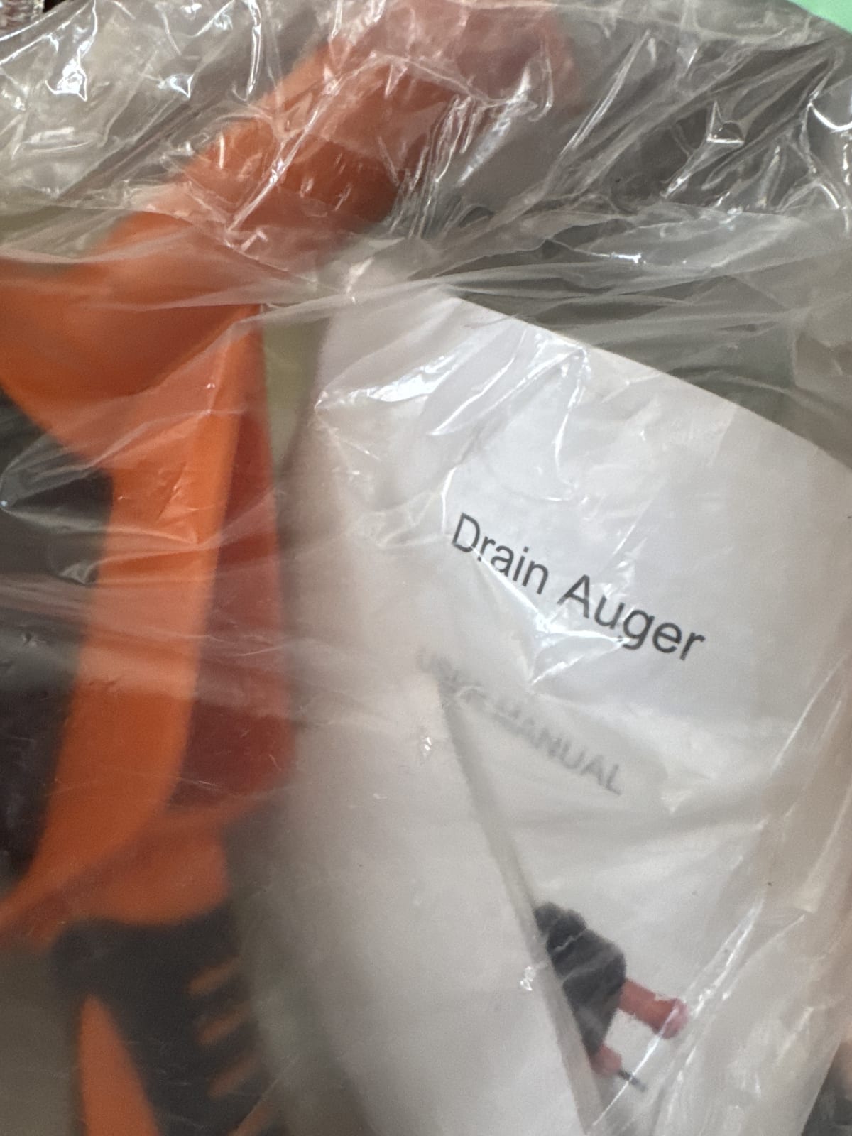 Drain Auger Tool - Efficient Clog Remover