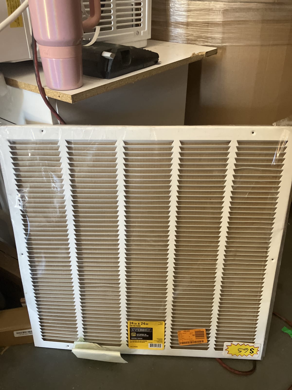 Everbilt 24x24 Inch Air Filter - High Efficiency