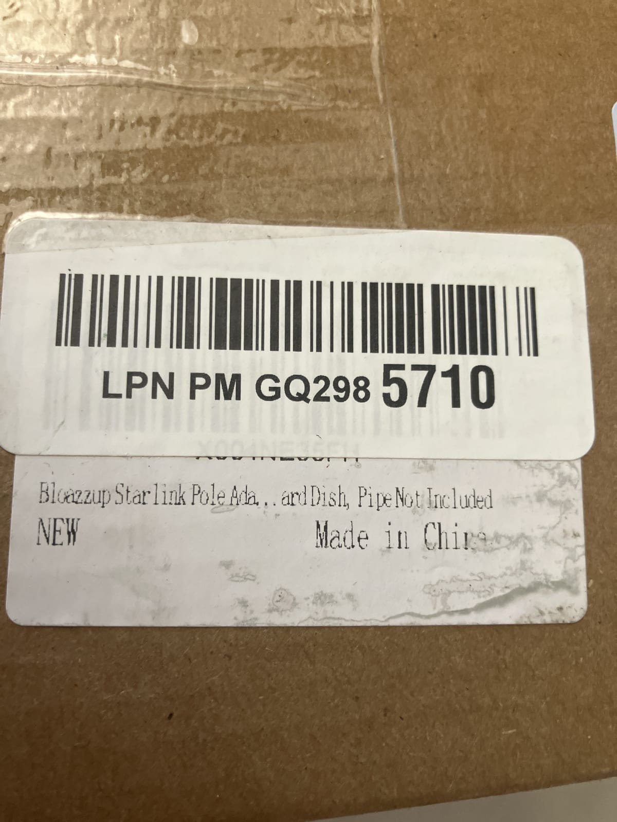Blitzazzup Starlink Pole Adapter