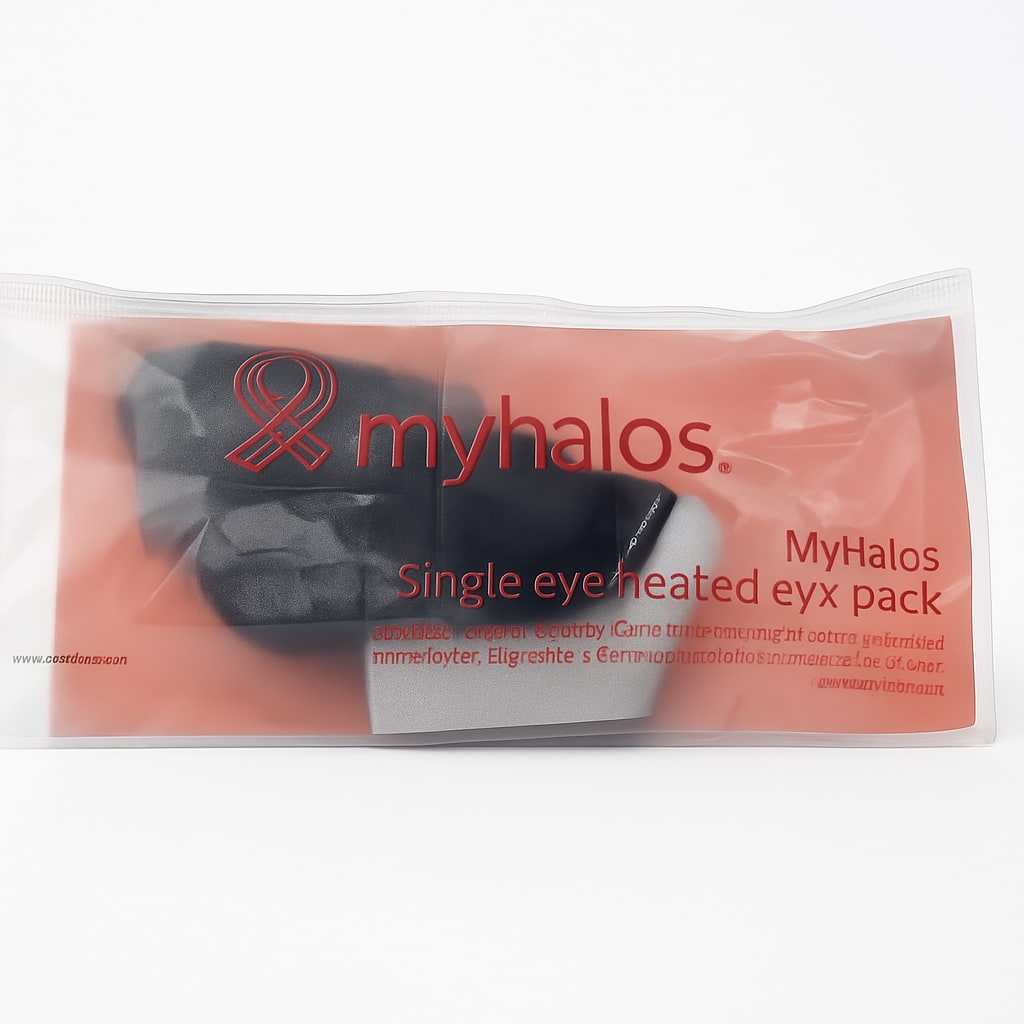 MyHalos Single Eye Heated Eye Pack for Dry Eyes Relief