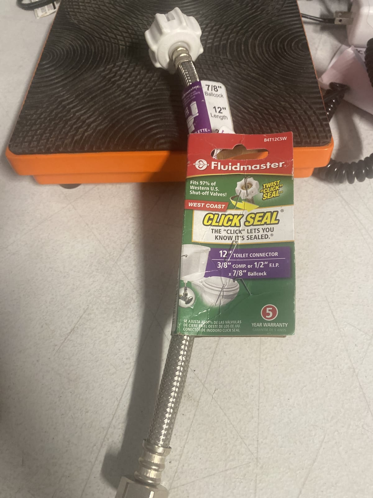 Fluidmaster 12" Click Seal Toilet Connector