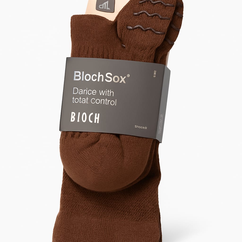 BlochSox Dance Socks - Large, Brown