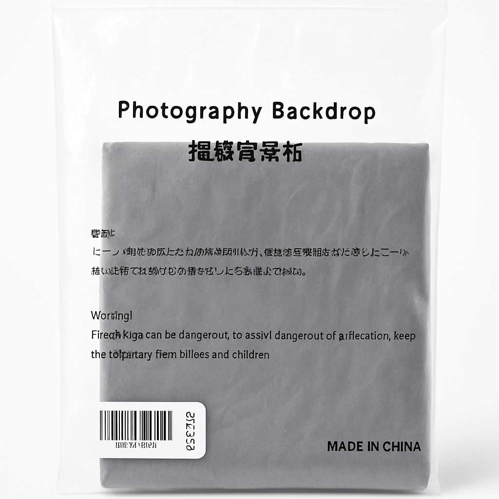 Photography Backdrop - Versatile Gray Background for Photo Shoots