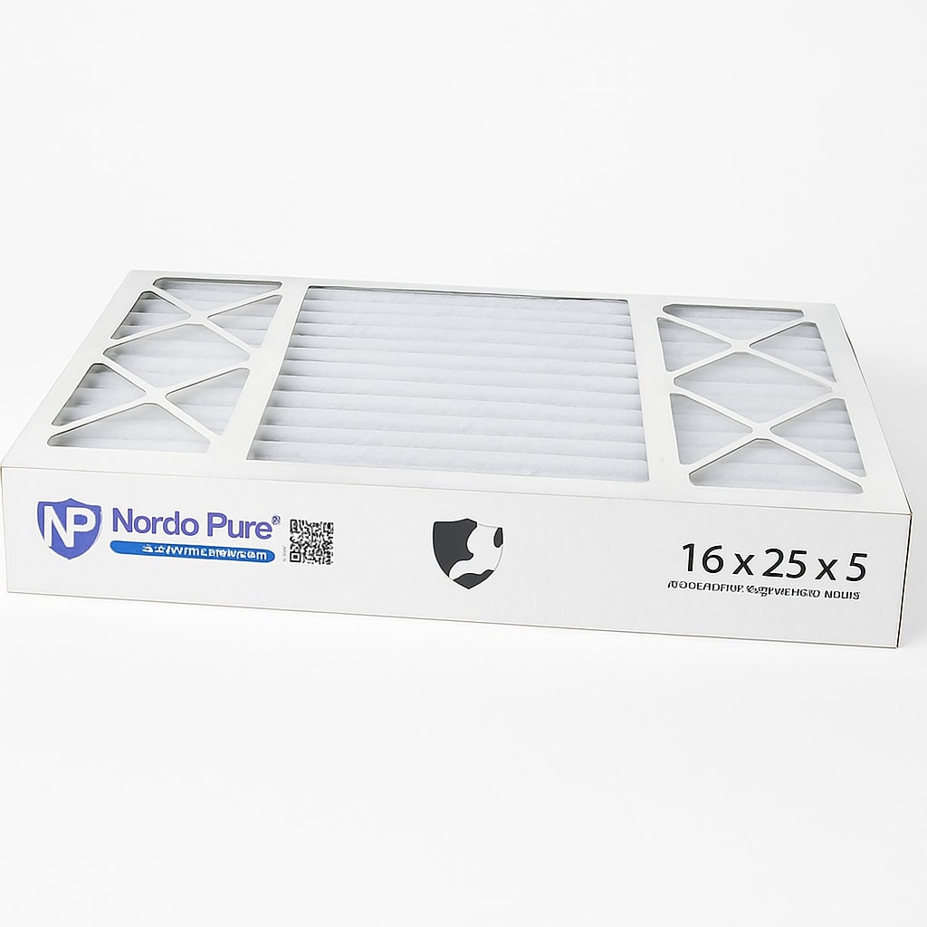 Nordic Pure 16x25x5 Air Filter - High  Efficiency 4pk