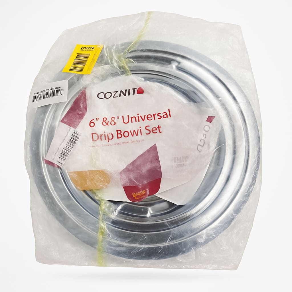 Cozzini 6" & 8" Universal Drip Bowl Set