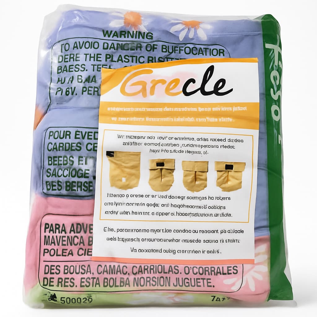 Grecle Adjustable Dog Diapers - Set of 3
