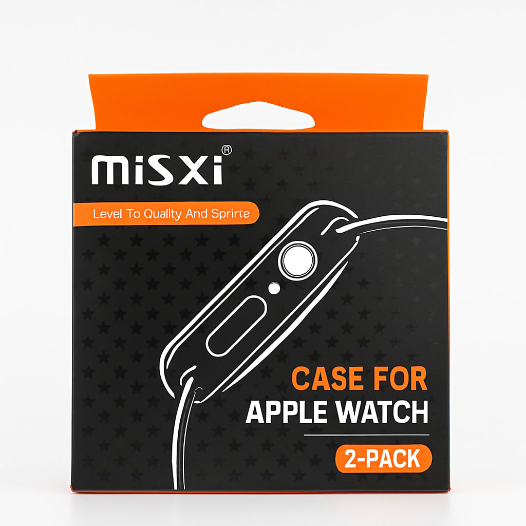 MISXI Apple Watch Case - 2-Pack Protective Covers