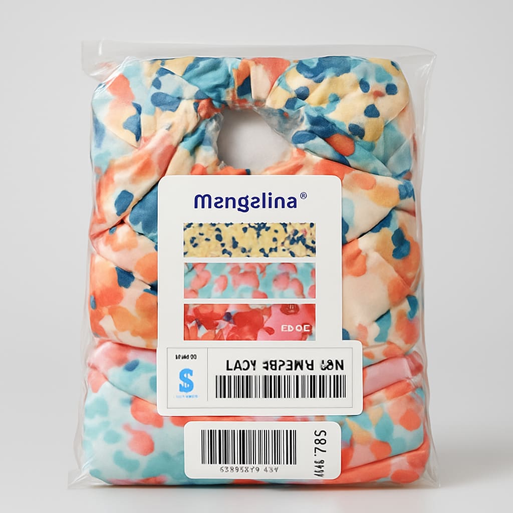 Mengelina Floral Print Dog Diaper - Size S