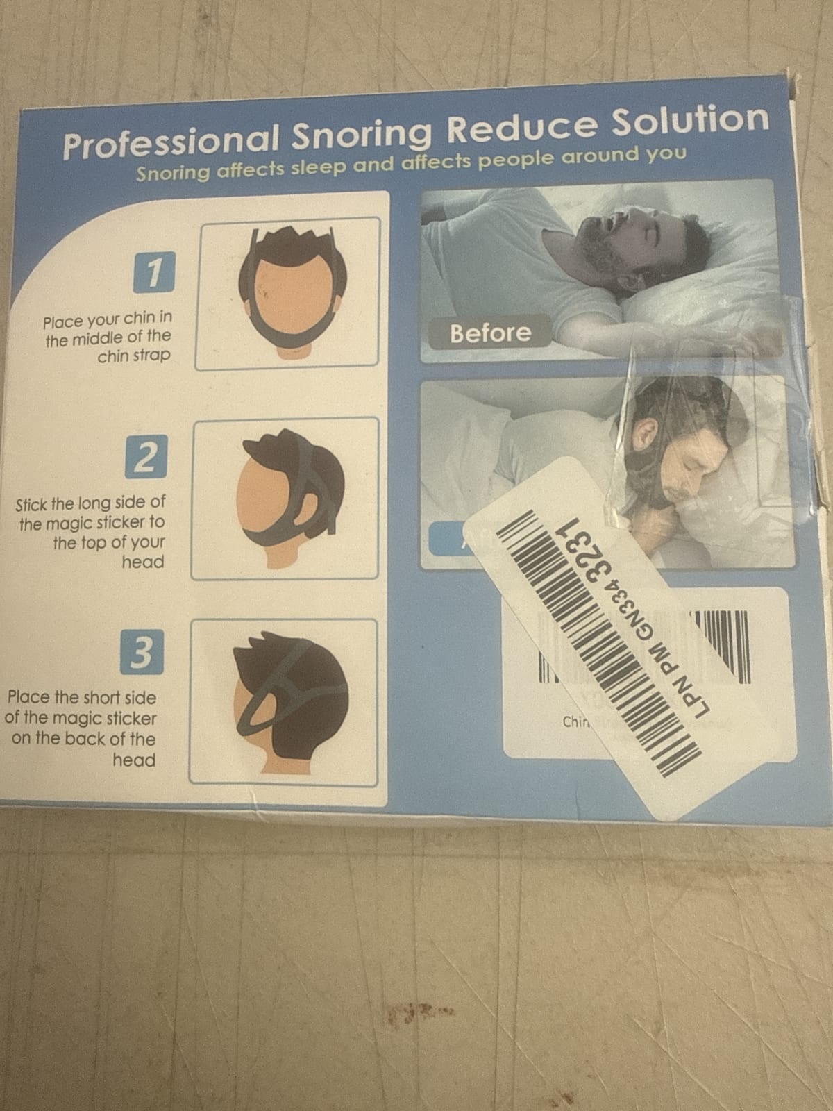 Anti Snore Chin Strap - Professional Snoring Reduction Solution