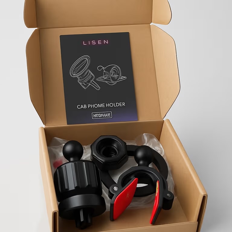 Lisen Car Phone Holder LS-2E7112 - Universal Dashboard Mount