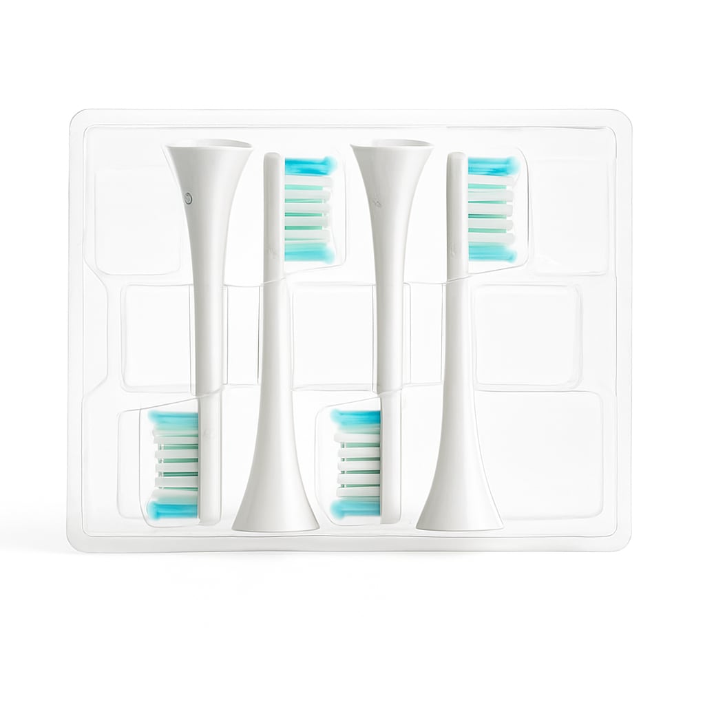 Toothbrush Replacement Heads - 6 Pack with DuPont Bristles