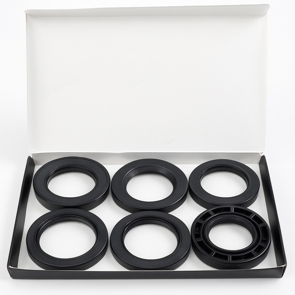 DiCUNO E26 Lamp Shade Rings - Set of 4 Black