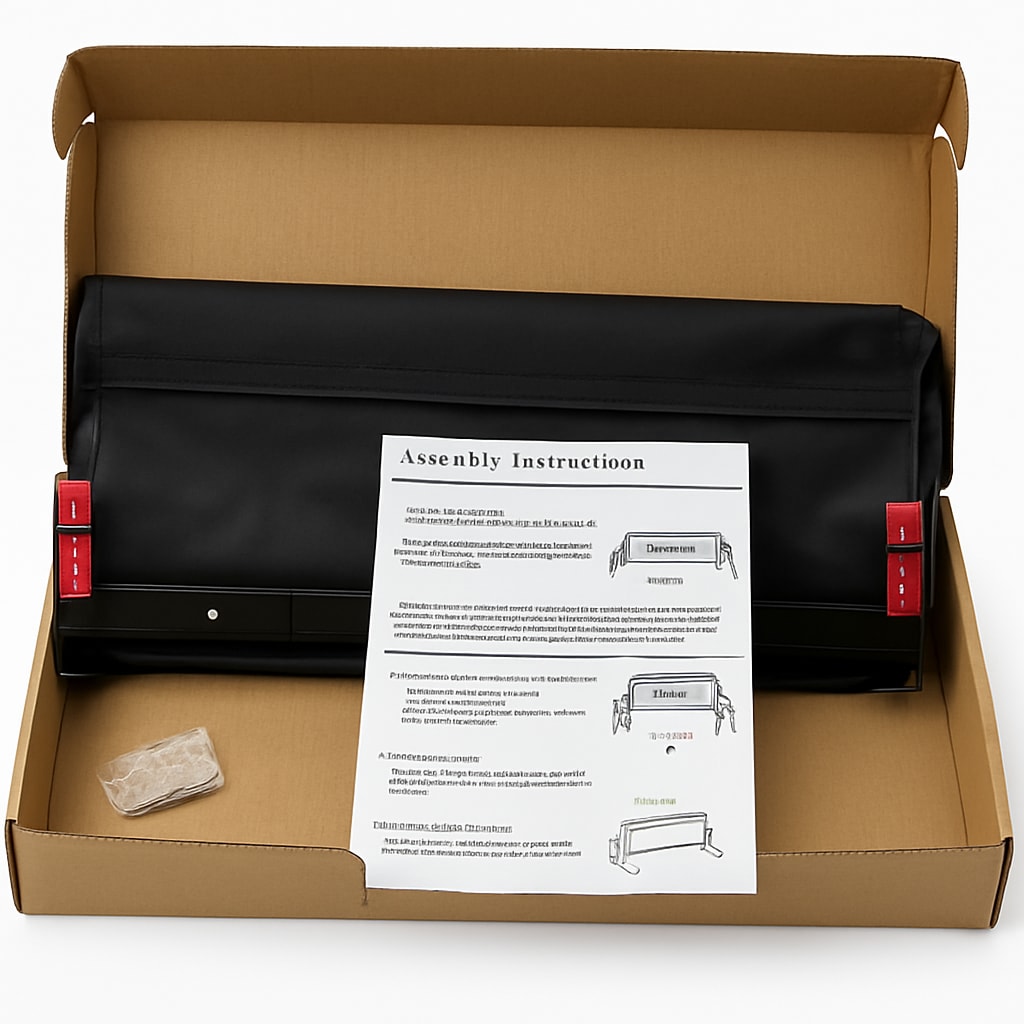 Mail Slot Installation Kit - Easy Assembly Instructions Included