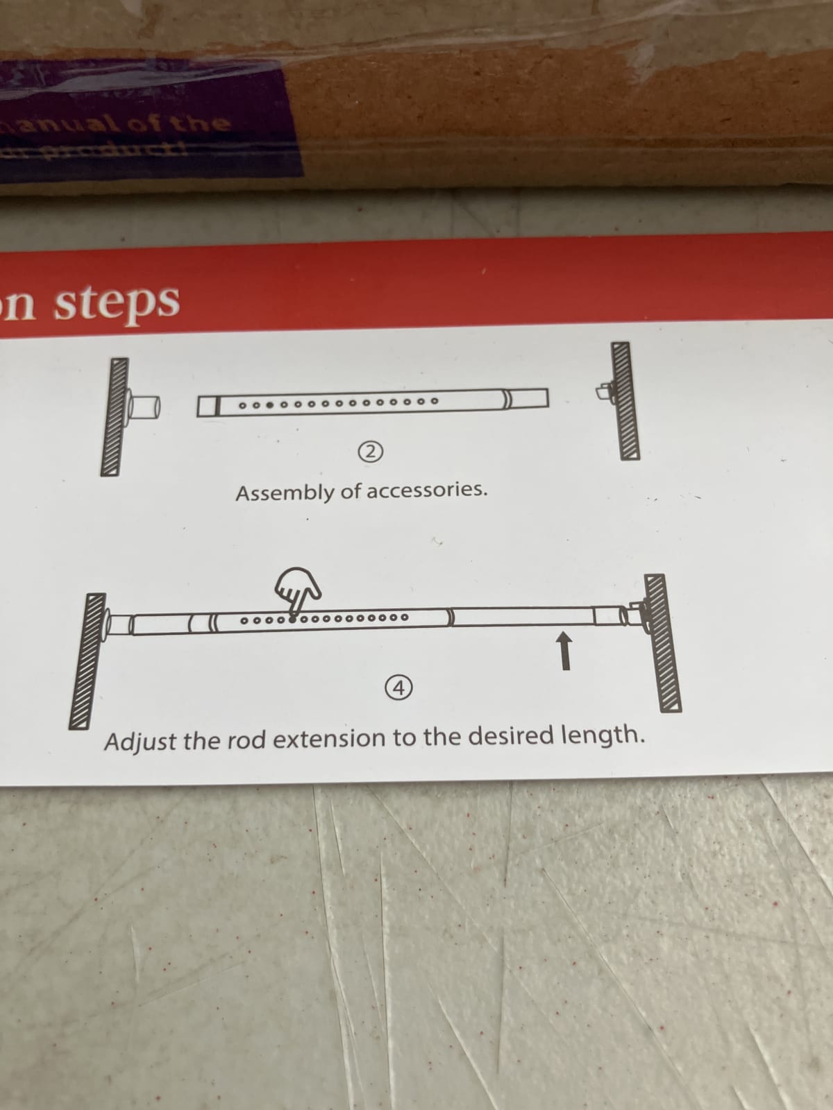 Adjustable Tension Rod for Cabinets - Easy Installation