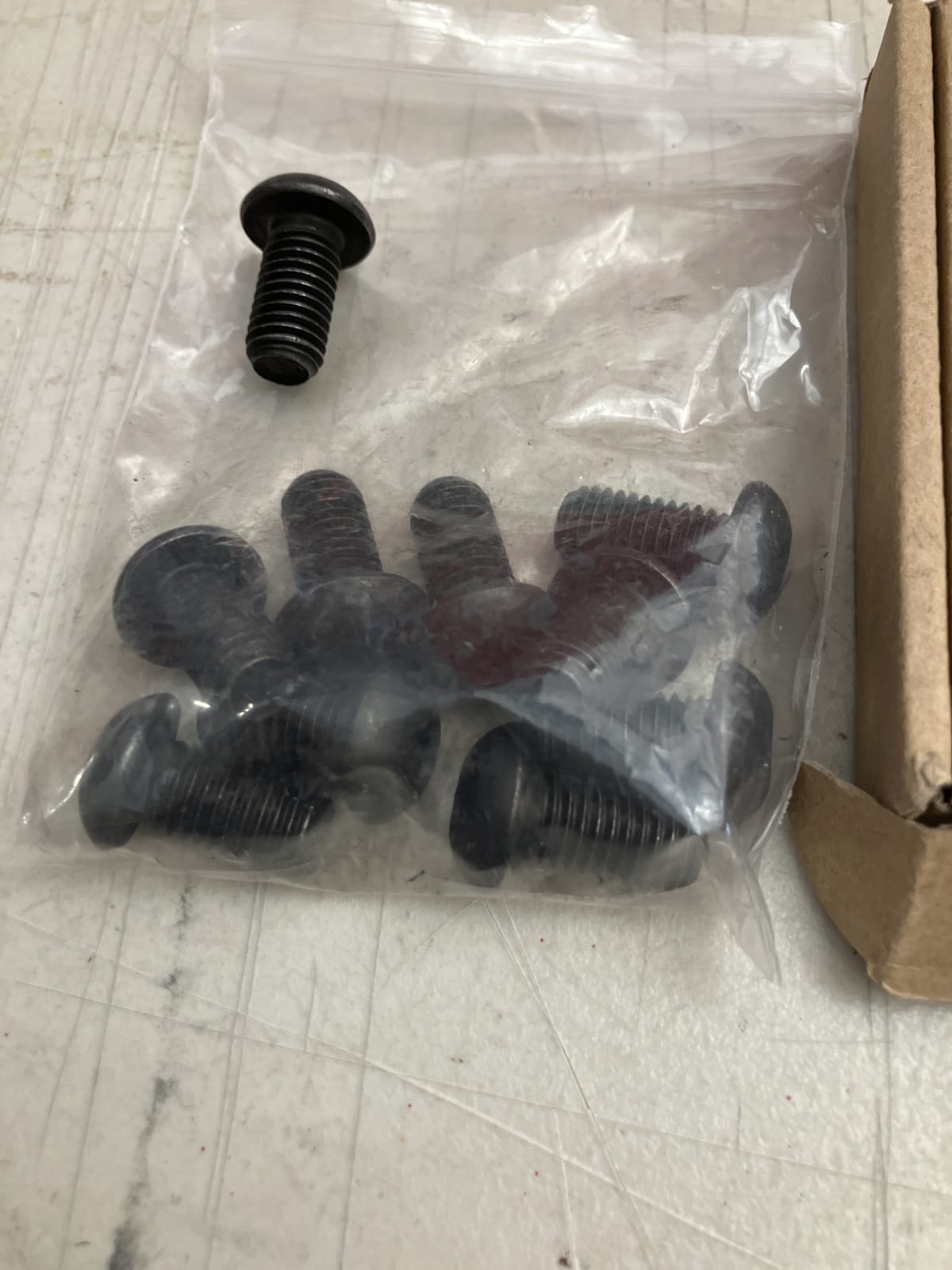 M10-1.5 x 20mm Button Head Screws, Black Oxide Finish, 10 PCS
