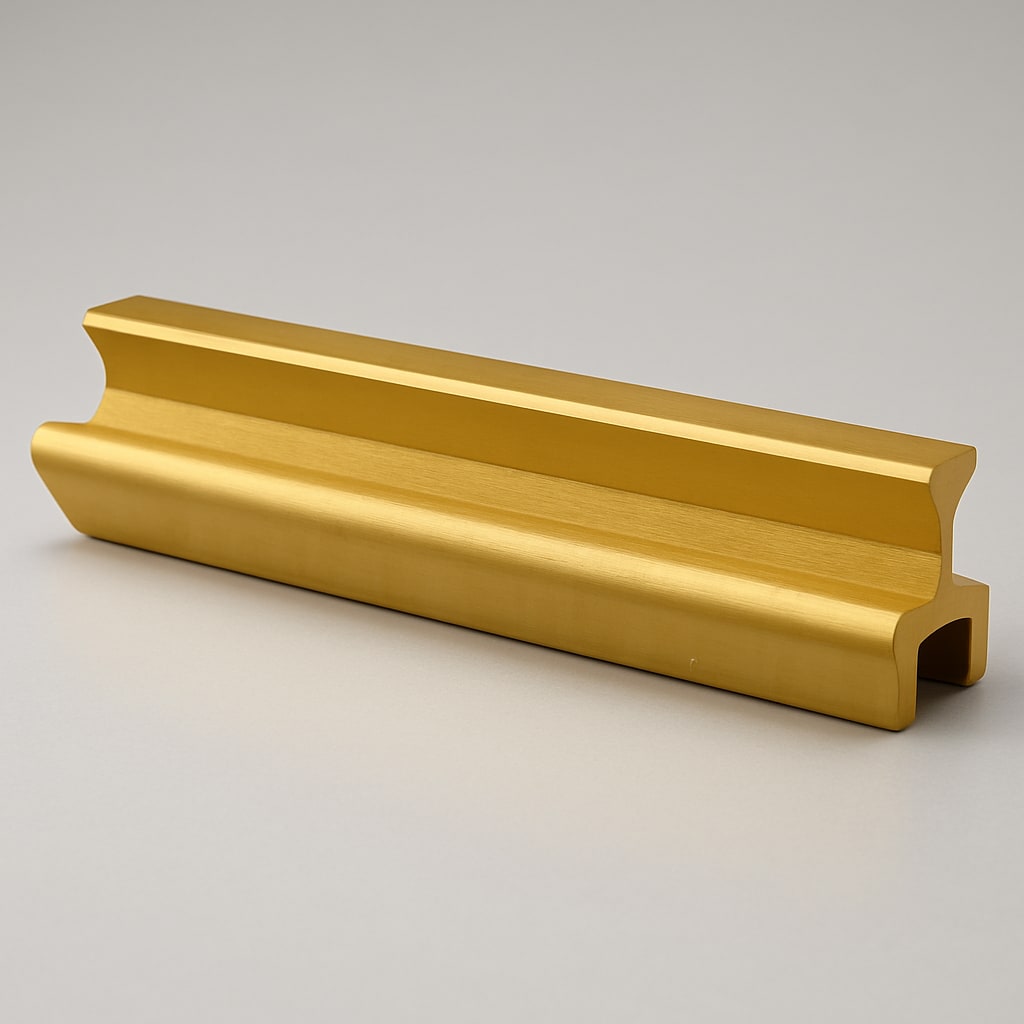 Gold Aluminum Channel Strip for Home Decor