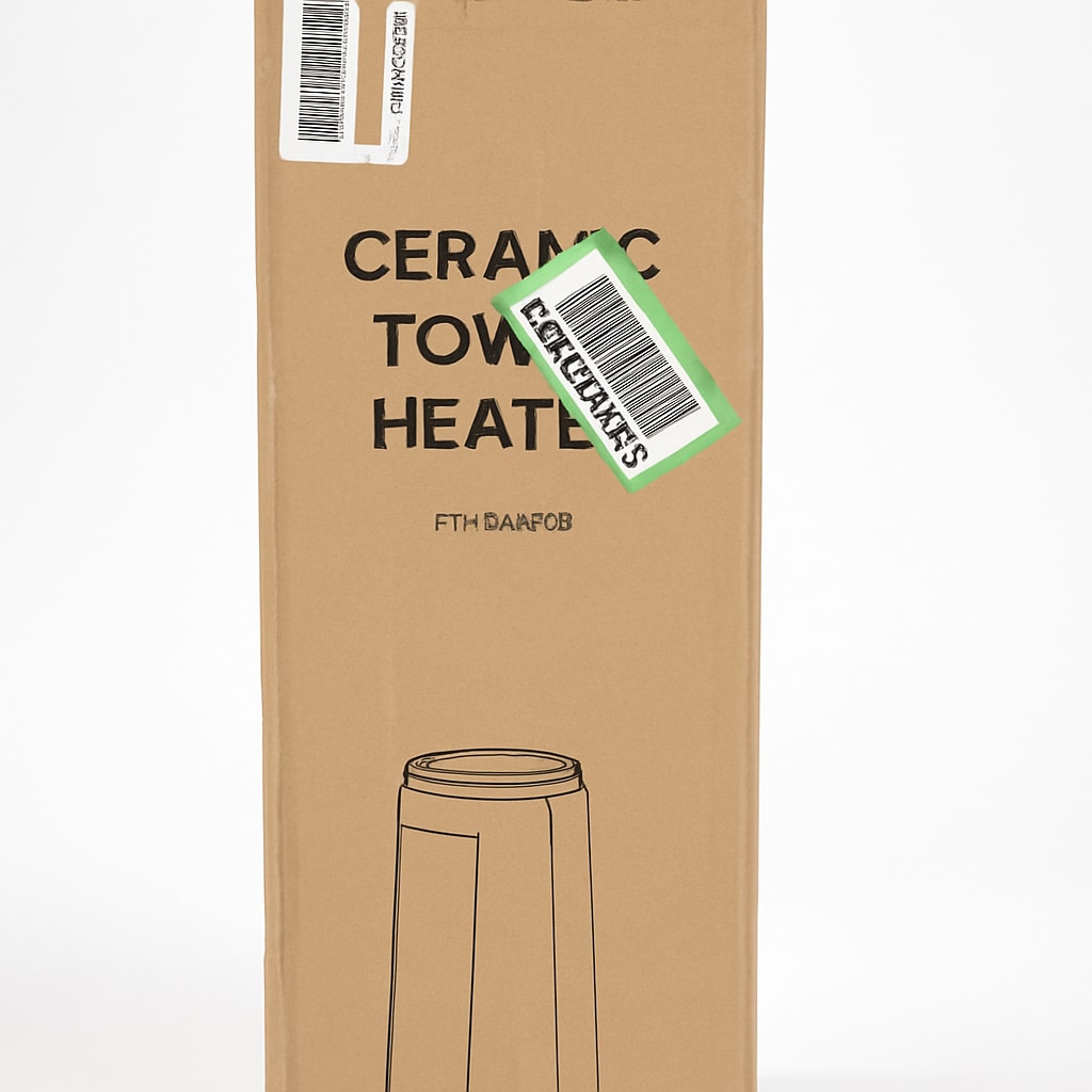 Pelonis Ceramic Tower Heater - PTH154A6GB